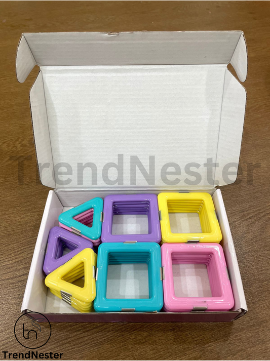 Magnetic Construction Block Set for Kids (40 Blocks)