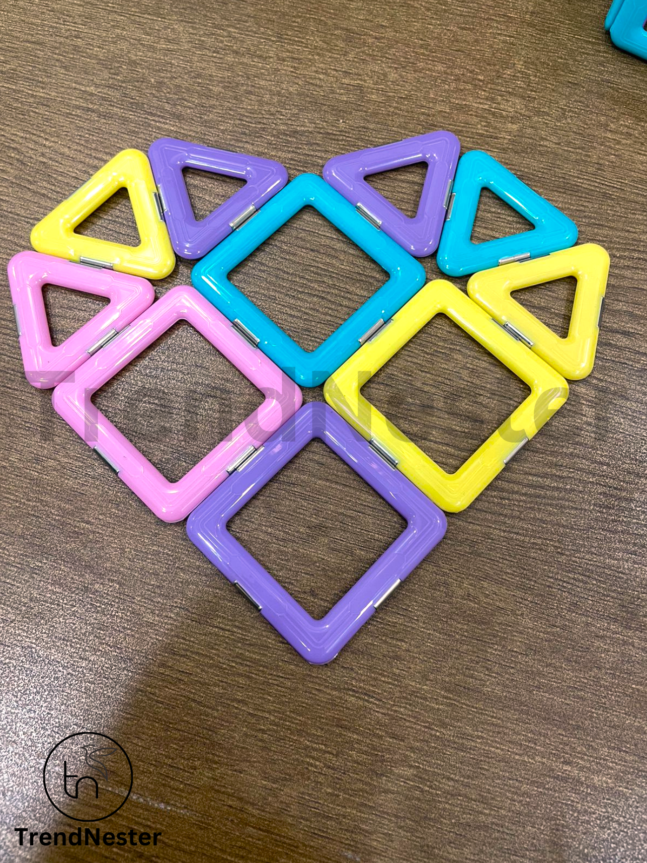 Magnetic Construction Block Set for Kids (40 Blocks)