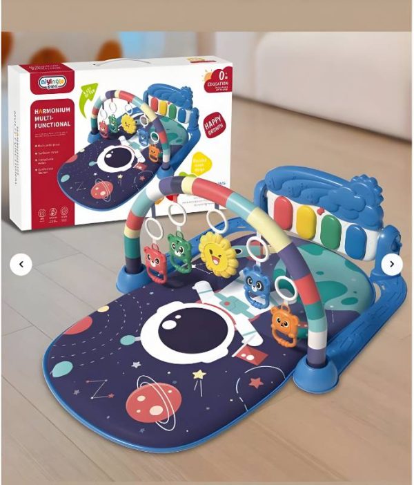 Kids Musical Piano Gym Mat with Lights & Music