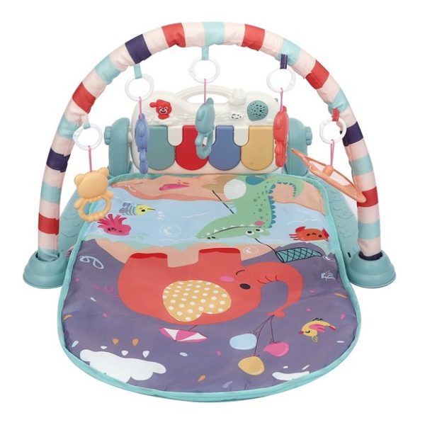 Kids Musical Piano Gym Mat with Lights & Music