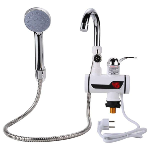 Instant Electric Hot Water Faucet with Shower – 220V